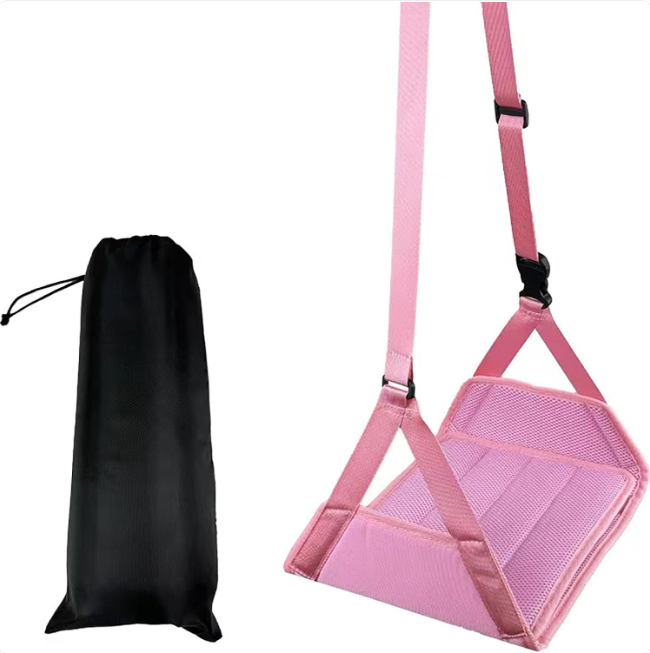Portable Airplane & Office Foot Hammock