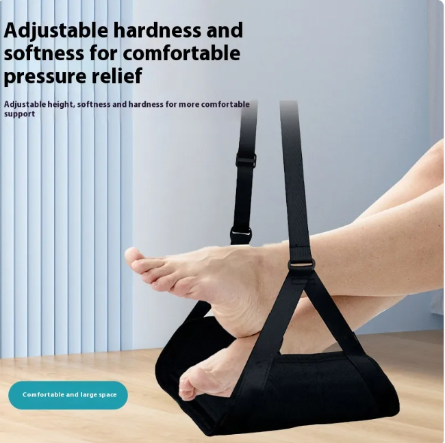 Portable Airplane & Office Foot Hammock